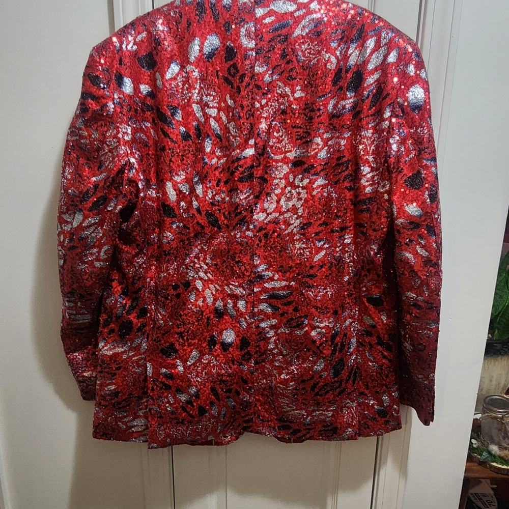 Blu Martini Sequined Jacket